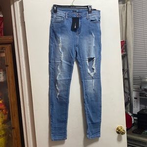 Fashion nova glistening jeans